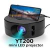 YT200 4K Mini TV Projector 1500 Lumens Android WiFi | Portable Home Cinema & Outdoor Movie Projetor | Smart LED Video Display