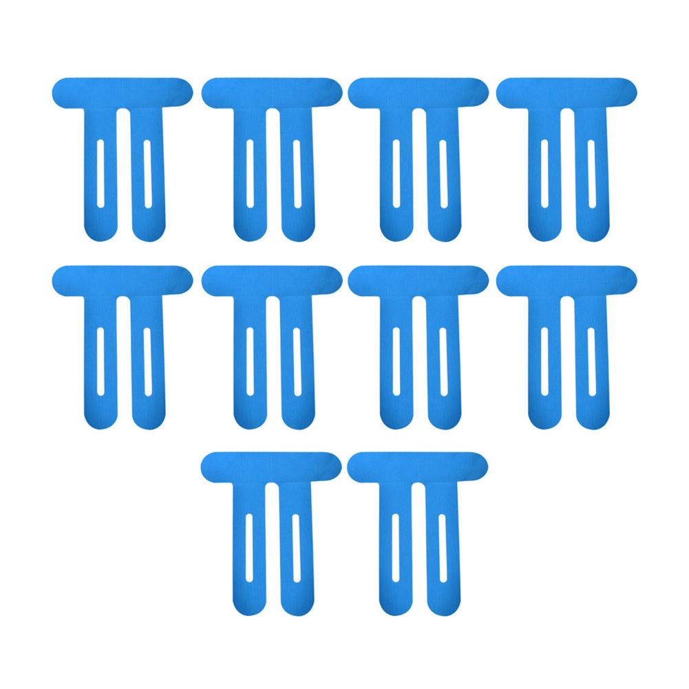 Лента для колена эластичная регулируемая кинезиологическая лента 10 шт предварительно нарезанная кинезиологическая лента для колена для бега походов верховой езды для мышц