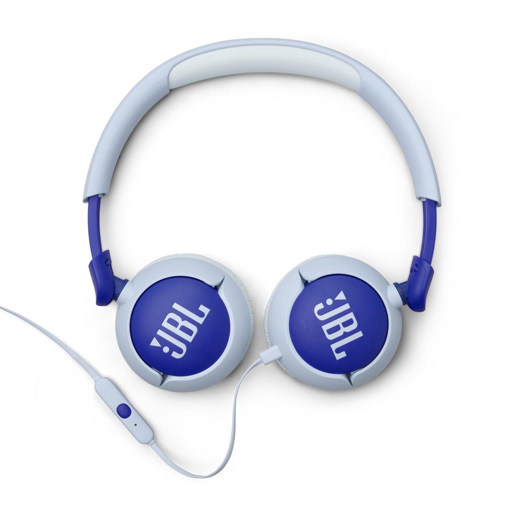 JBL Junior 320 Проводные накладные детские наушники Синие