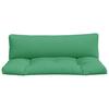 2 Piece Pallet Cushion Set Green Fabric