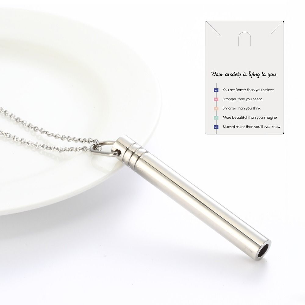 Ожерелье для облегчения тревоги и осознанного дыхания Ожерелье для облегчения тревоги Йога Спорт