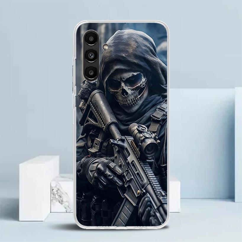 Military Army Special Forces Cover for Samsung Galaxy A17 A37 A57 A16 A26 A36 A56 A15 A14 A55 Phone Case A13 A53 A25 A35 A24 A34
