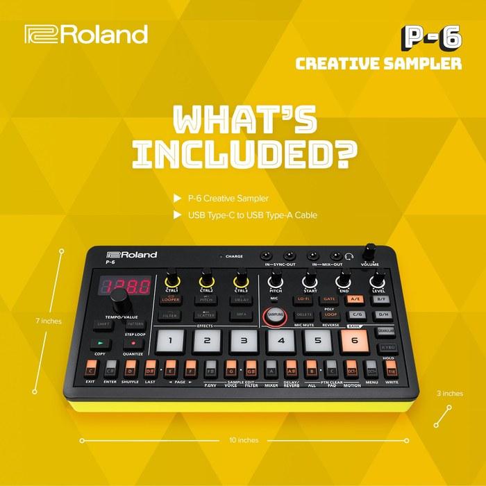 Roland AIRA Компактный креативный сэмплер P-6