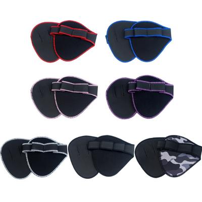 Нескользящие перчатки для фитнеса с четырьмя пальцами, тяжелая атлетика, спортивное защитное снаряжение, перчатки для фитнеса с половиной пальца, защита ладоней, тренировка