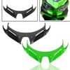 For KAWASAKI Ninja 250 400 Front Spoiler Downforce Naked Wing Fairing Aerodynamic Winglets Mouth Shell Cover Protection Guards
