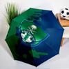 AS Saint-étienne Umbrella - Automatic Open/Close, Compact 8-Rib Lightweight Umbrella Essential for outdoorPicnic Accessory Fan Gifts