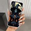Хэллоуин Лунная Ведьма Ужас Чехол для Телефона для Samsung Galaxy A52 A32 A22 A12 A02S A50S A30S A10S Note 20 Ultra 10 Plus S10 A31 A20
