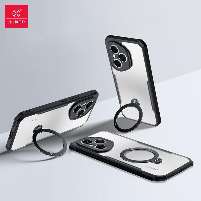 For Huawei Honor 400/Honor 400 Pro Case XUNDD 360° Rotatable Magnetic Holder Phone Cover Airbag Shockproof Bumper Luxury Casing