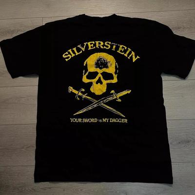 Футболка SILVERSTEIN Мужская Женская Размер S-4XL