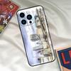 Ретро Зимний Снег Лондон Чехол для Телефона Для iPhone 16 15 14 13 12 11 Pro Max XS X XR Plus 13 12 Mini Чехол Coque