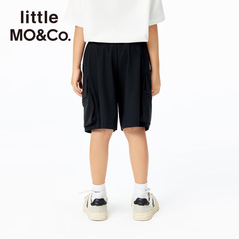 little MO&Co. Boys' Quick-Dry Workwear Elastic Casual Shorts