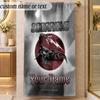 Beach TowelScorpions Custom Name Text Personalized Soft Towel for Beach Pool Indoor Home Decor Gift
