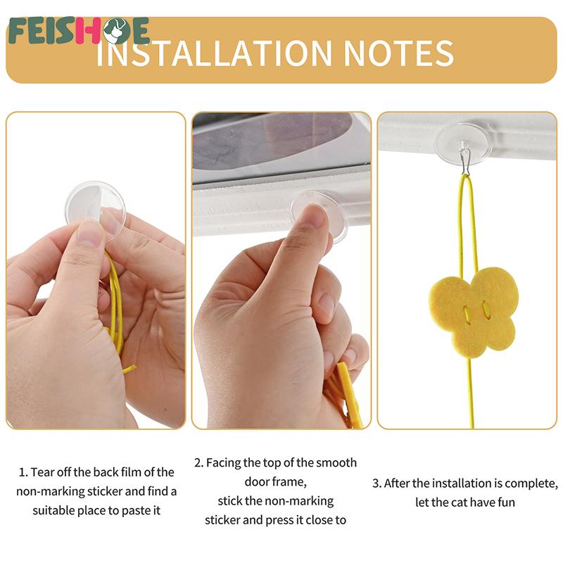 Игрушки для кошек, качели, липкий диск, эластичная подвесная дверь, дразнящая веревка для кошек, длинная веревка, дразнящая кошка, игрушка для кошек, аксессуары для кошек, игрушка для котят