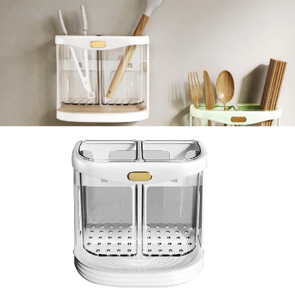 Многофункциональный органайзер для хранения столовых приборов с отверстием для палочек для еды