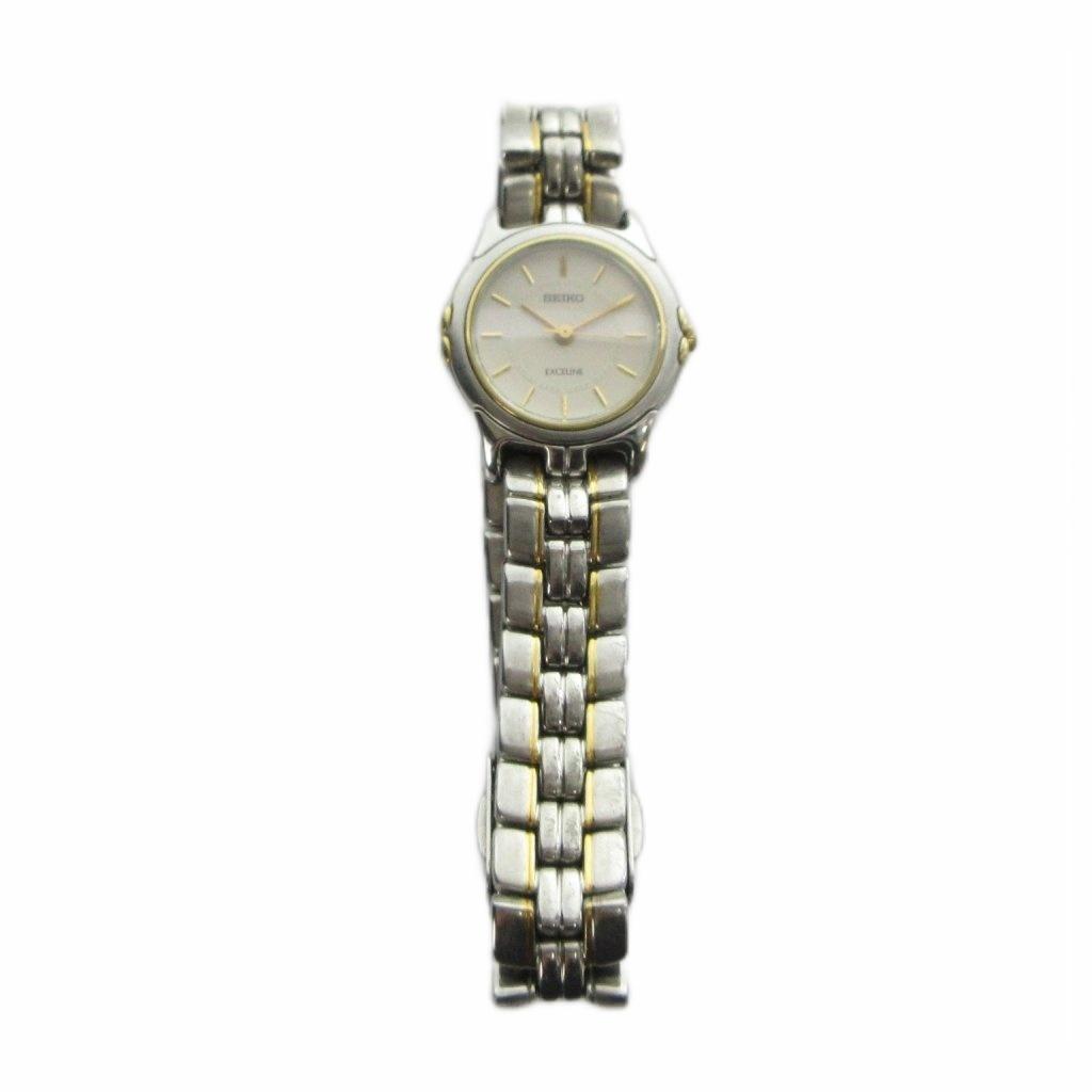 Женские кварцевые часы SEIKO Exceline с серебряным логотипом 4N20-1060, цвет, GY18/MQ