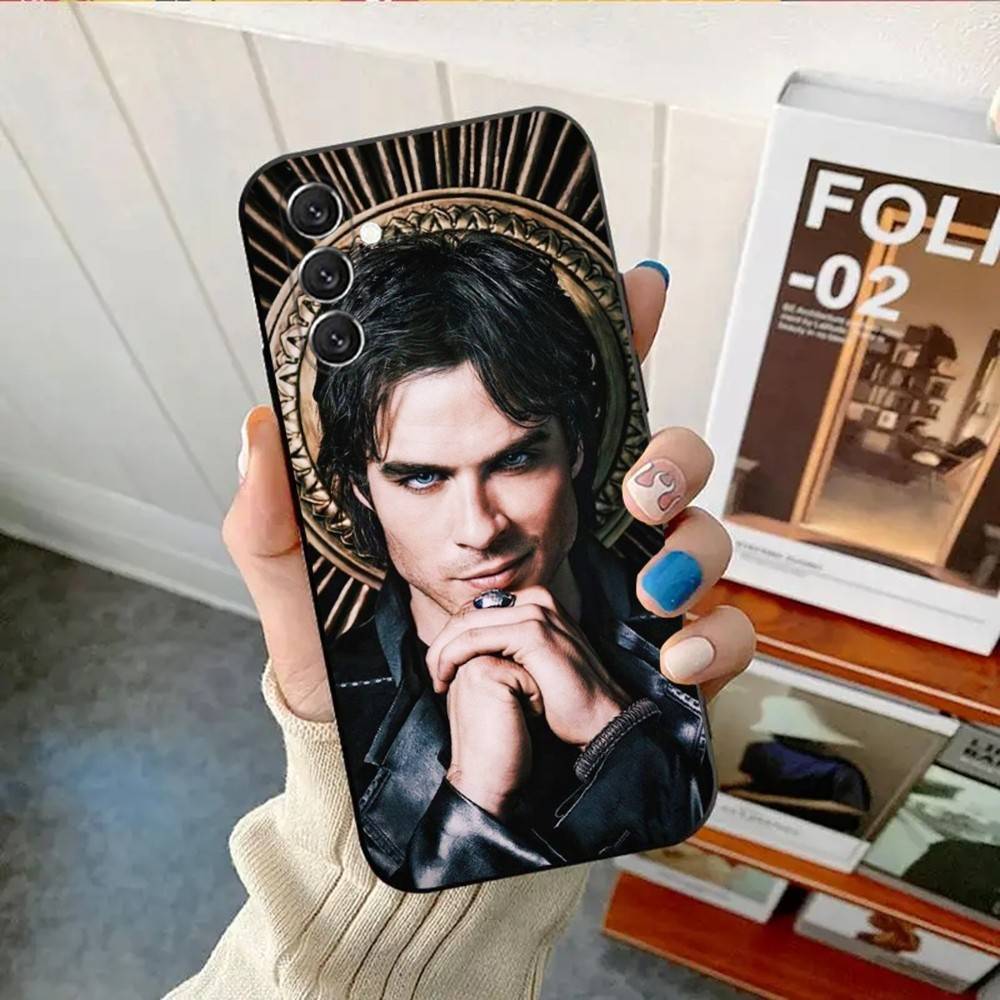 Чехол для телефона D-Damon Salvatore Чехол для телефона для Samsung Galaxy A13,A21s,A22,A31,A32,A52,A53,A71,A80, Мягкий черный корпус