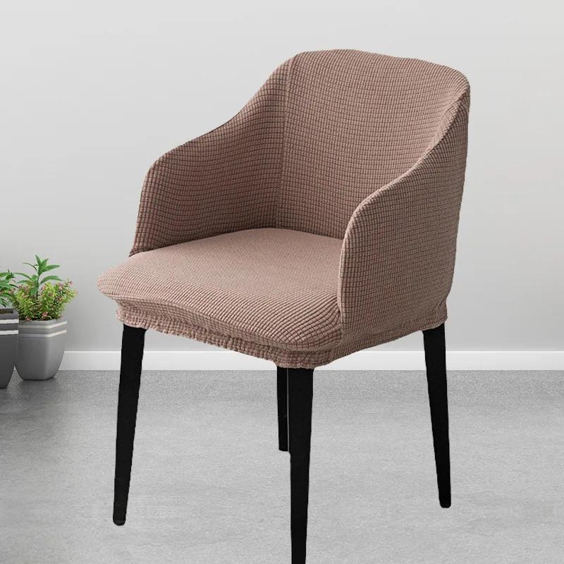 Чехол для кресла Polar Fleece Wingback King Back Chair Cover Hotel And Home Party Bankcase Home 1/2/4/6PCS