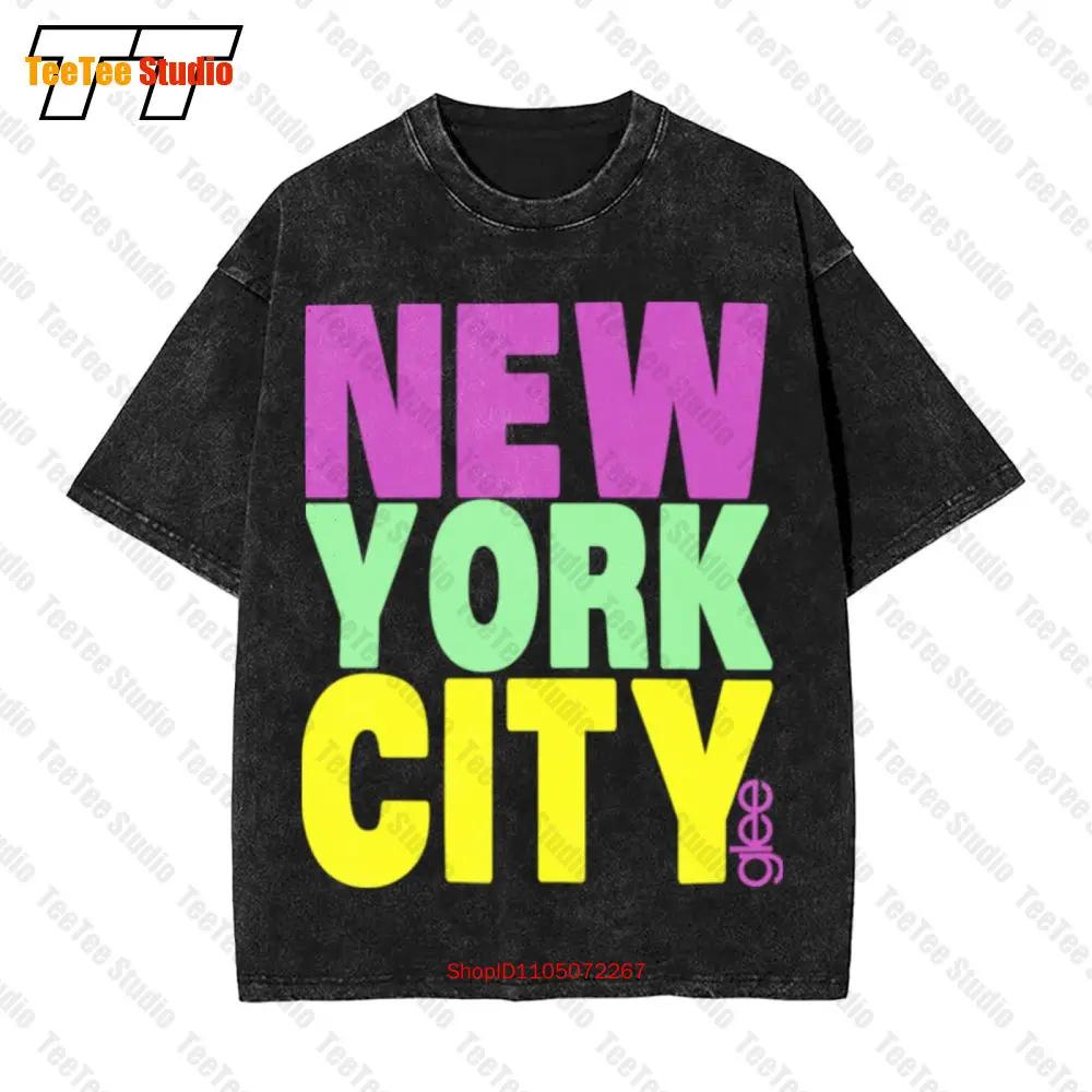 Fox 2011 Glee New York City Nyc Black Vintage Oversized TShirt Mens Size Small 8EWQ