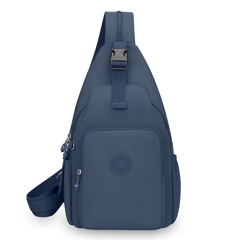 Женский рюкзак двойного назначения, нейлоновая сумка через плечо, большая вместимость, нагрудная сумка, дорожный рюкзак