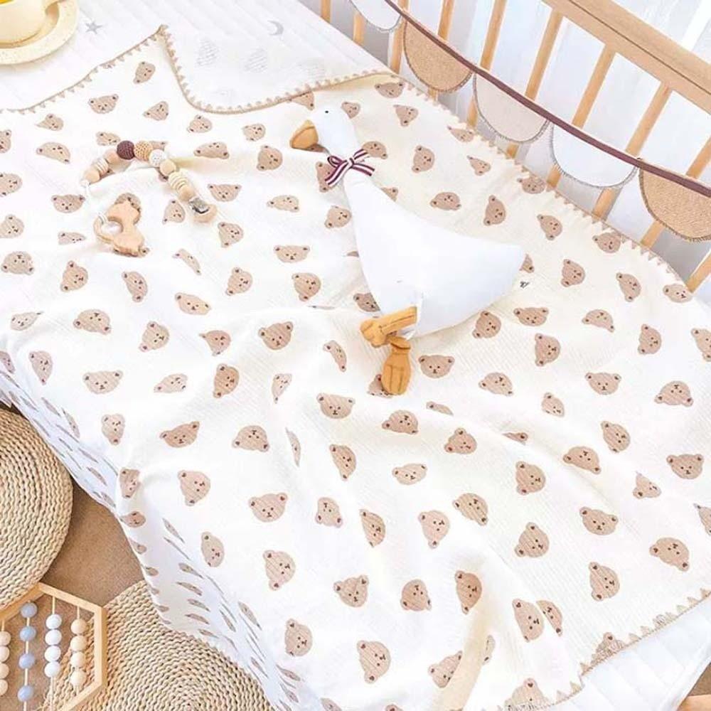 Breathable Baby Bean Blanket Soft Nap Sleeping Rug Cover Blanket for Infant  Office