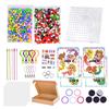 1000Pcs 10mm Fuse Beads Kit Large 1cm Beads DIY Craft Puzzle Toy for Kids Creative Gift