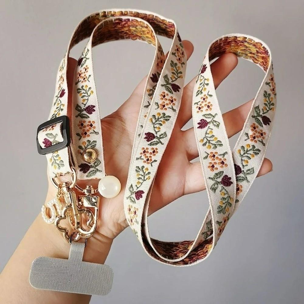 Neck Bag Design Mobile Phone Lanyard Adjustable Length Phone Strap Lanyard for Travel