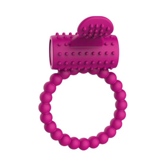 Male Masturbator Long-lasting Convenient Safety Material Wireless Exquisite Enhance Happiness Silicone Vibrating Penis Lock Ring for Men