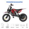 A14 Kids ELECTRIC DIRT BIKE 14 Inch 500W Motor 36V5.2Ah Battery 20-22km Range Shock Absorption, Bluetooth LED Lights