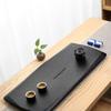 Jia Kang Ming Natural Black Gold Stone Tea Tray