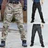 New Camouflage Army Pants Men's Multi-purpose Tactical Combat Pants Army Waterproof Pants