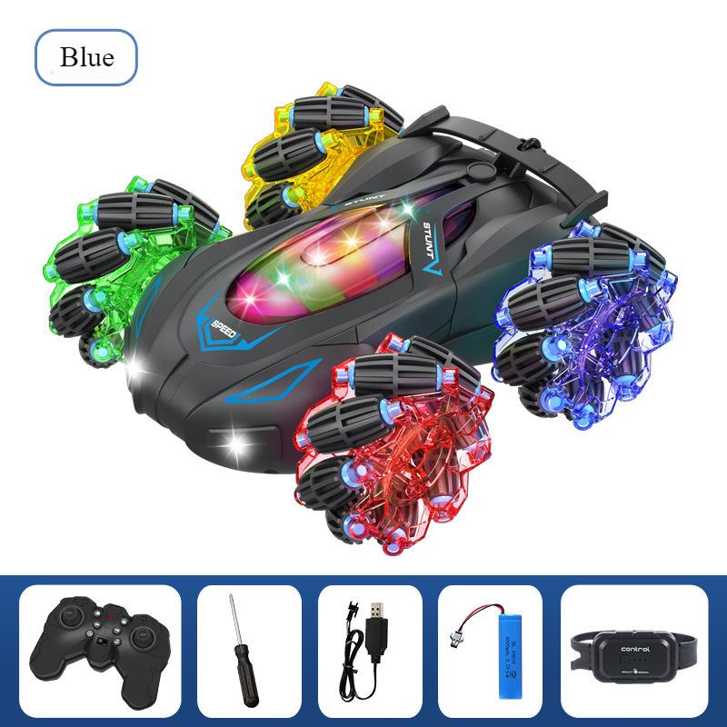 RC Cars Stunt Car, распознающий жесты, вращающийся на 360° автомобиль с дистанционным управлением, крутыми огнями и музыкой, автомобиль Spray Drift с ручным управлением, 2.4Ghz RC Car,