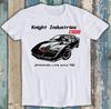 Рыцарь дорог KITT 1982 Pontiac Michael Industries Забавная футболка Подарок Футболка M1438