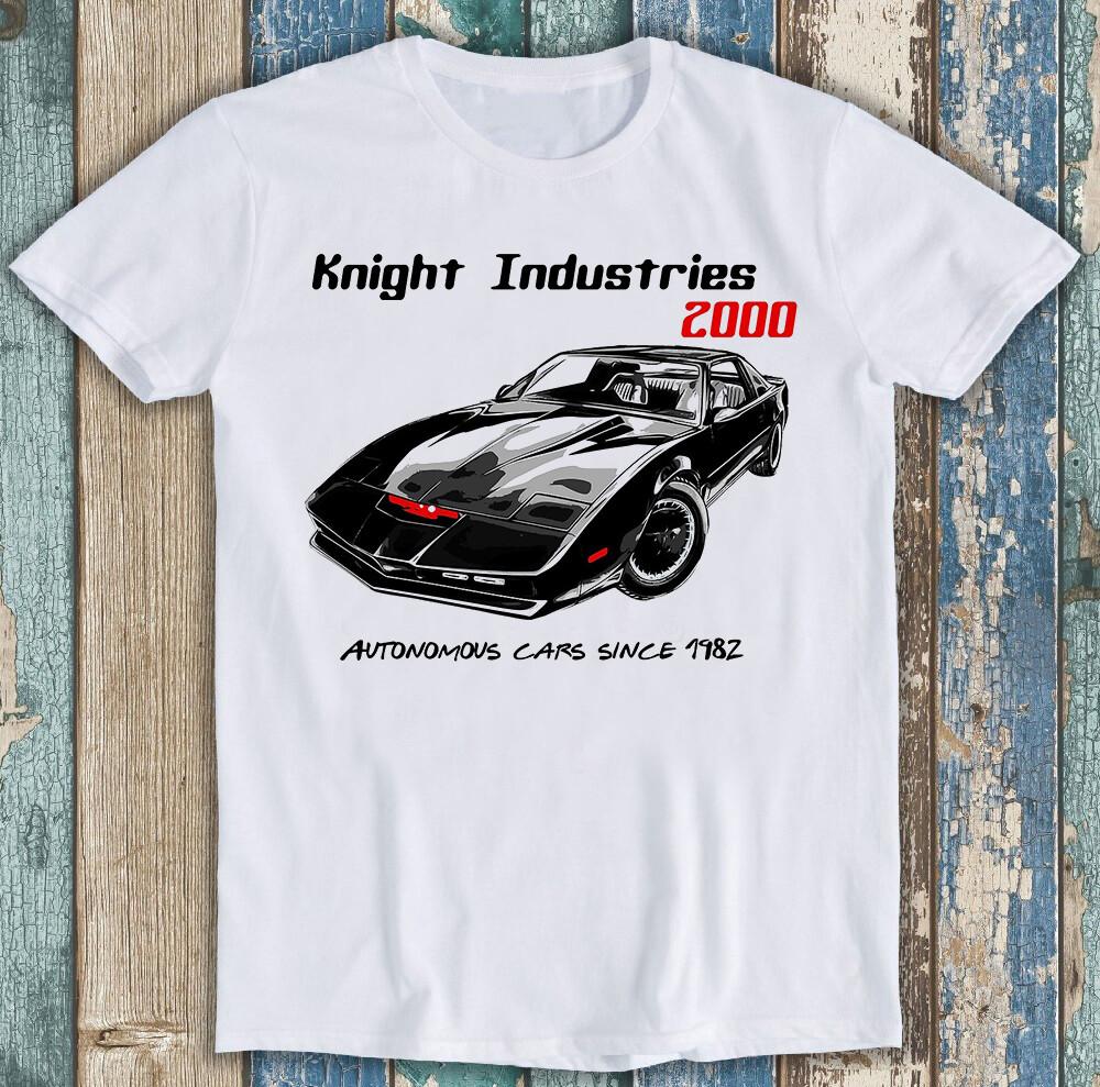 Рыцарь дорог KITT 1982 Pontiac Michael Industries Забавная футболка Подарок Футболка M1438