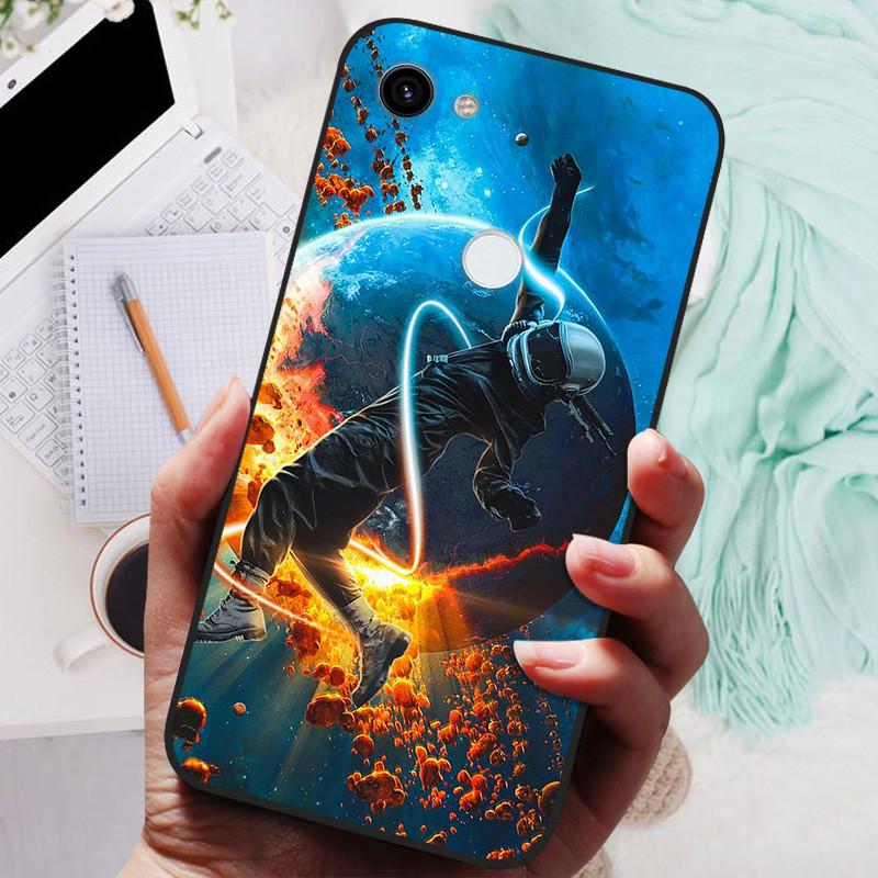 Чехол для Google Pixel 3a XL Черная крышка Лев Волк Силиконовый Мягкий Задний Чехол Для Google Pixel 3 XL Чехол Для Телефона Pixel 3A 3AXL Корпус