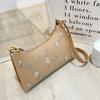 Flower Embroidery Small Handbag Women Underarm Bag Shoulder Bags Mini Messenger Bags Korean Handbag
