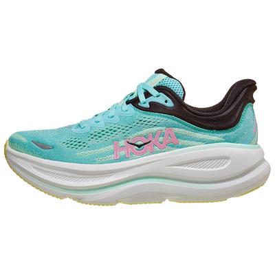 HOKA Bondi 9 Синий Искрящийся Мятный Флюорит Женские Кроссовки Бирюзовый 1162012-BTF