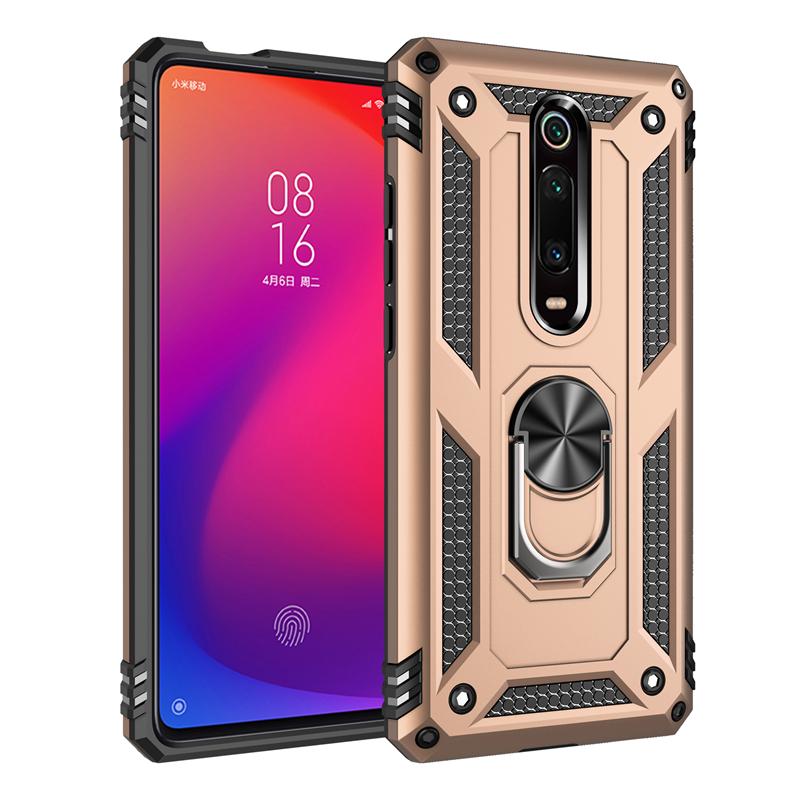 Жесткий защитный чехол с подставкой для Xiaomi Redmi K20 K30 Note 8T 8 7 Pro 8A 7A Mi 9 9T CC9 A3 Lite Note10 Play, противоударный чехол