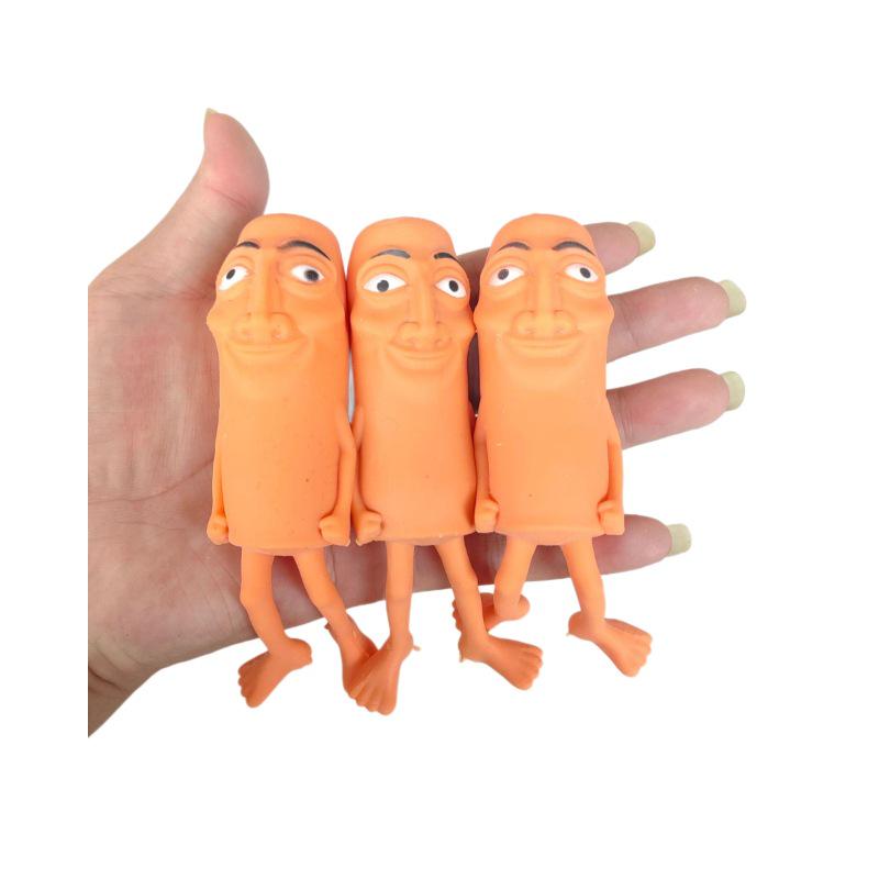 Классическая деревянная фигурка человечка для снятия стресса - Забавная фигурка