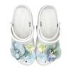 Crocs Classic Clog EIGHT% Jasmine Rain Feminine Elegant Comfortable Hole Shoes Unisex White