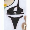 Push Up Bikinis Micro Bikini Set Sexy Swimsuits Female Thong Swimwear Brazilian Biquini Black Bikini Hollow Out Beachwear