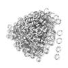100PCS 6mm Brass Double Sided Eyelet Hollow Rivet for Clothing Bag   Belt   Shoe