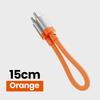 15СМ/20СМ 240Вт Type C на Type C Короткий Кабель 6А Кабель Быстрой Зарядки PD3.1 USB C Кабель Для iPhone 15 16 17 Power Bank Samsung