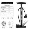 WEST BIKING Bicycle Air Pump With Gauge 160PSI High Pressure Tire Inflator Schrader Presta Cycling Pump MTB Road Bike Floor Pump
