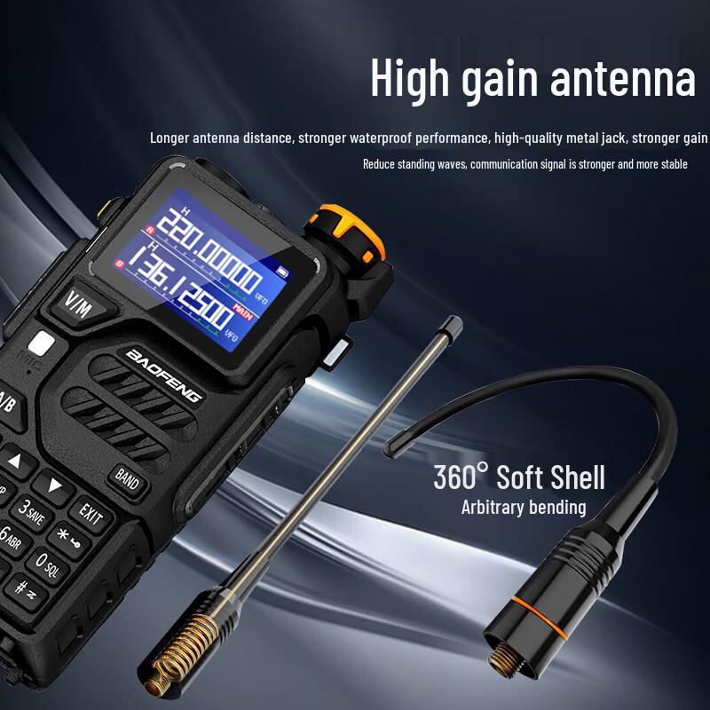Baofeng K5PLUS Dual-Band Portable Two-Way Radio (CN version)