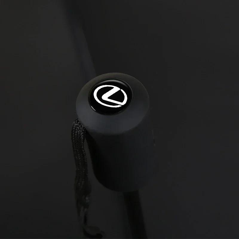 Umbrella For Lexus GS300 IS250 CT200H NX300 NX200t ES250 Windproof Automatic Umbrella Rain Gift Parasol Travel Car Umbrella SN5
