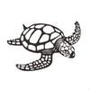Sea Turtle Ornament Animal Sculpture Multifunctional Modern Wall Iron for Bathroom Office