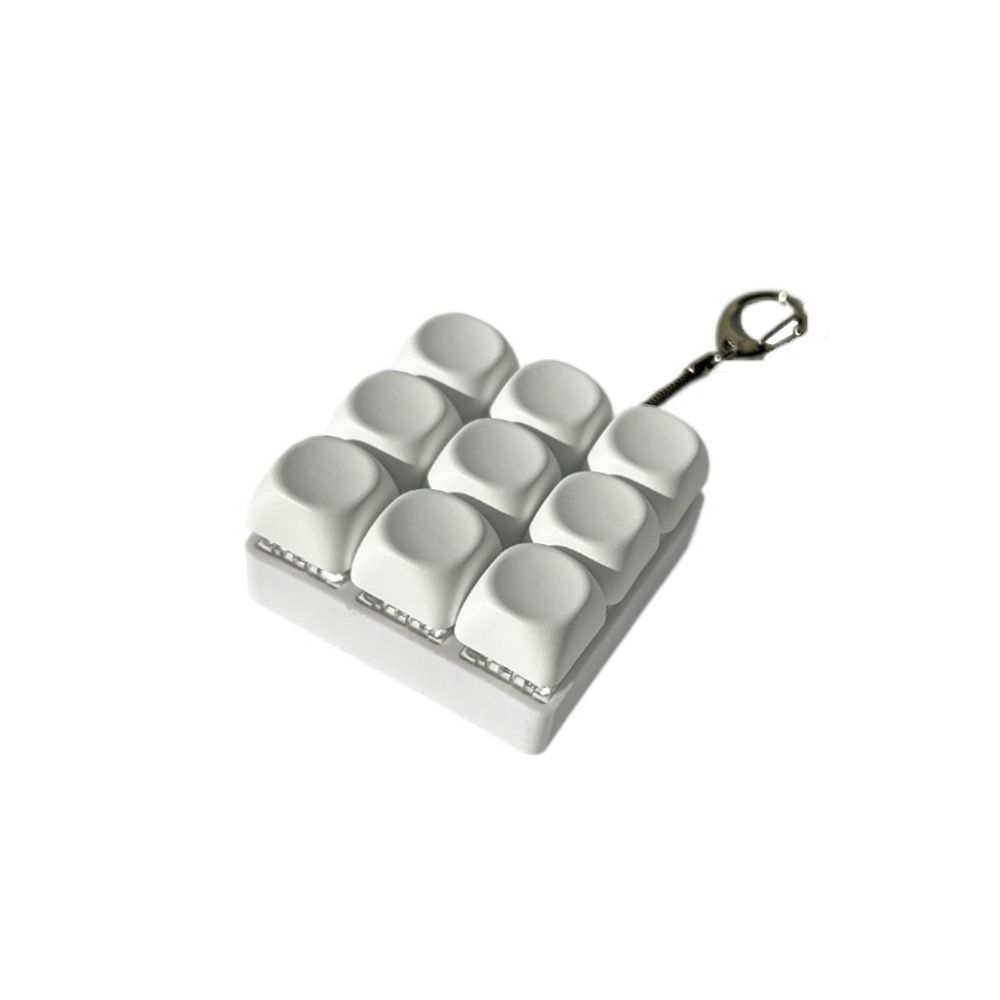 Keycap Fidget Keychain DIY Keyboard Pinch Toy New Finger Keyboard Cap  Adult