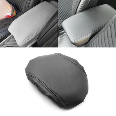Черная искусственная кожа с губчатым чехлом на подлокотник для Honda Civic 8th Sedan 2006-2011, внутренняя отделка подлокотника с центральным управлением