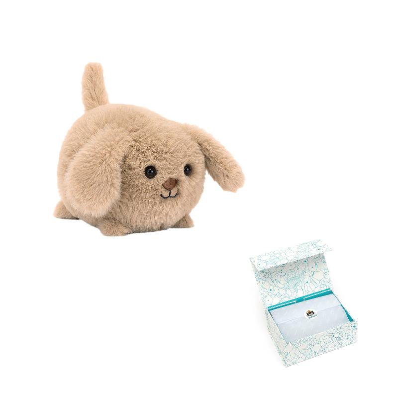 JELLYCAT Shy Series Puppy Cute Doll Plush Doll 10cm high