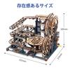 ROKR Механические американские горки 3D деревянный пазл-конструктор, модель с ручным приводом для возраста 14+